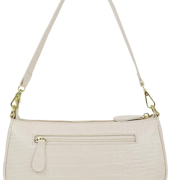 Retro Classic Clutch Shoulder Tote Handbag with Zipper for Women - Picture 3 of 4